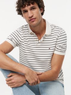1985 Regular Fit Pique Polo Shirt — White 3