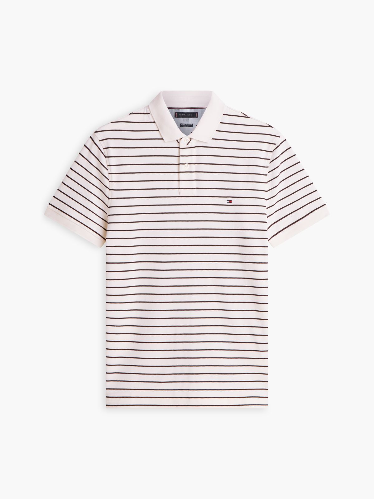 1985 Regular Fit Pique Polo Shirt — White