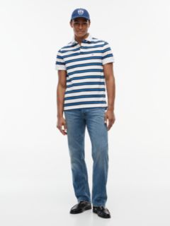 1985 Regular Fit Pique Polo Shirt — White 2