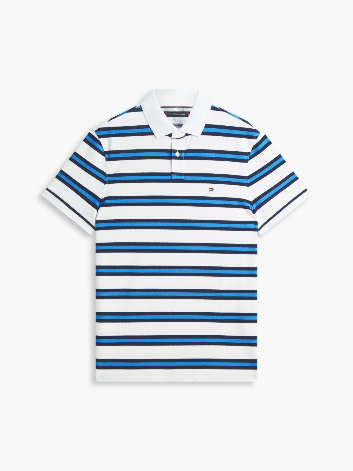 1985 Regular Fit Pique Polo Shirt — White