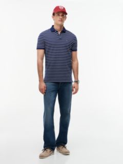 1985 Regular Fit Pique Polo Shirt — Blue 2