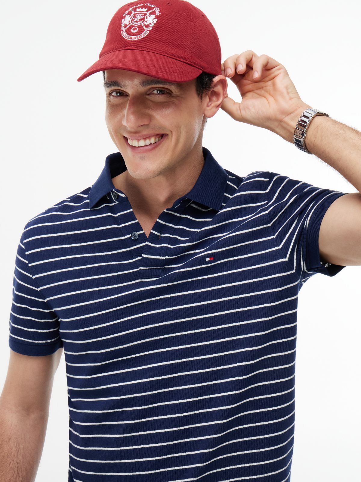 1985 Regular Fit Pique Polo Shirt — Blue
