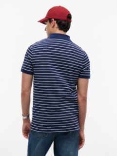 1985 Regular Fit Pique Polo Shirt — Blue 4