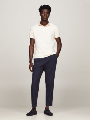 beige 1985 collection regular fit poloshirt für herren - tommy hilfiger