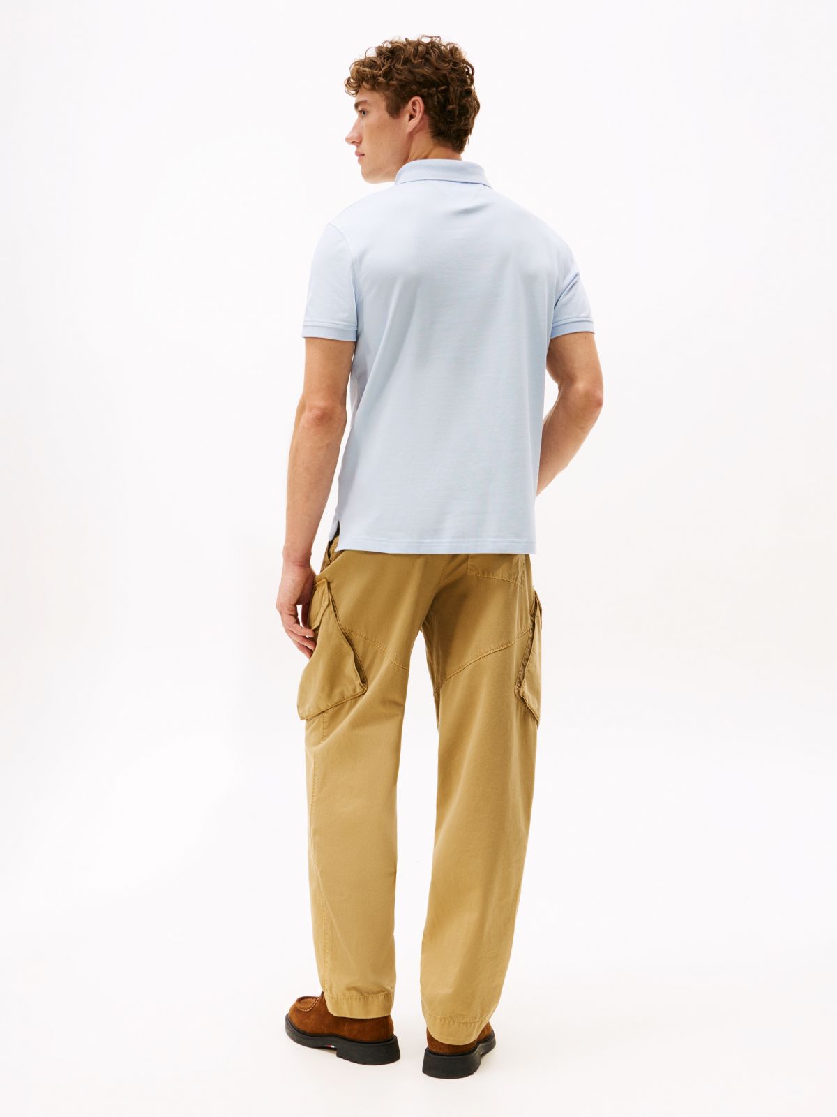 1985 Regular Fit Pique Polo Shirt — Blue