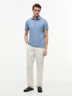 1985 Regular Fit Pique Polo Shirt — Blue 2