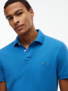 1985 Regular Fit Pique Polo Shirt — Blue 3