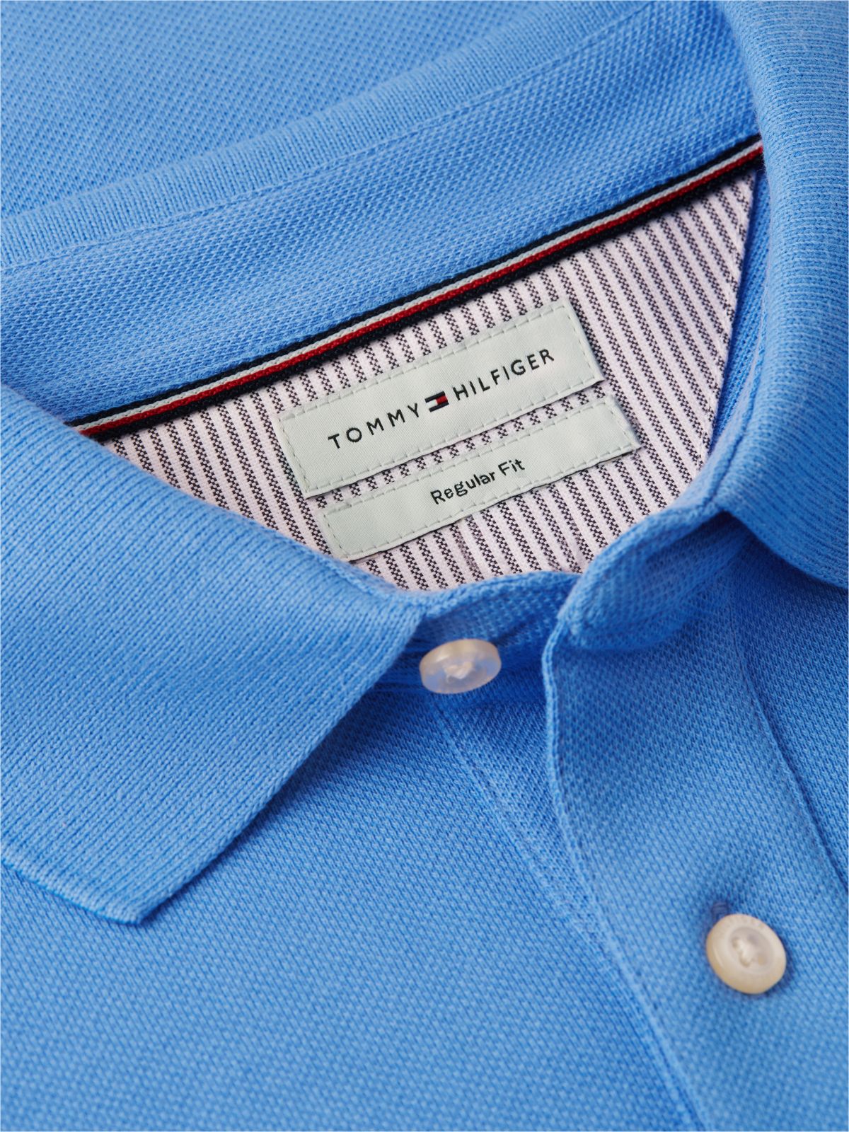 1985 Regular Fit Pique Polo Shirt — Blue