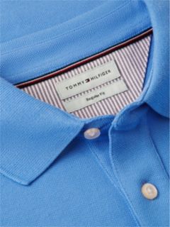 1985 Regular Fit Pique Polo Shirt — Blue 7