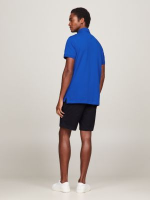 blue 1985 regular fit polo shirt for men tommy hilfiger