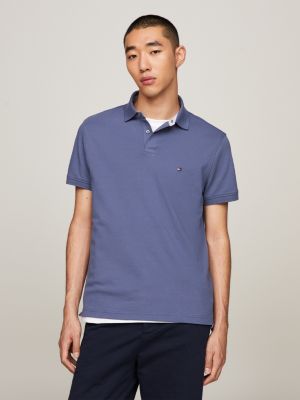 Polo | | Blue Slim Hilfiger Tommy Long 1985 Sleeve Collection