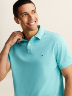 1985 Regular Fit Pique Polo Shirt — Blue 3