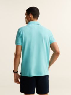 1985 Regular Fit Pique Polo Shirt — Blue 4