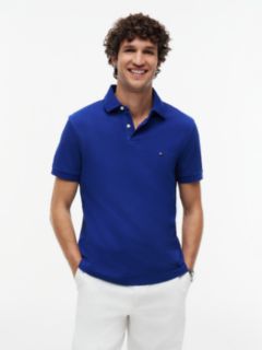 1985 Regular Fit Pique Polo Shirt — Blue 1