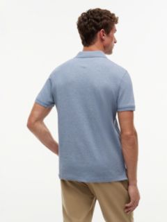1985 Regular Fit Pique Polo Shirt — Blue 4