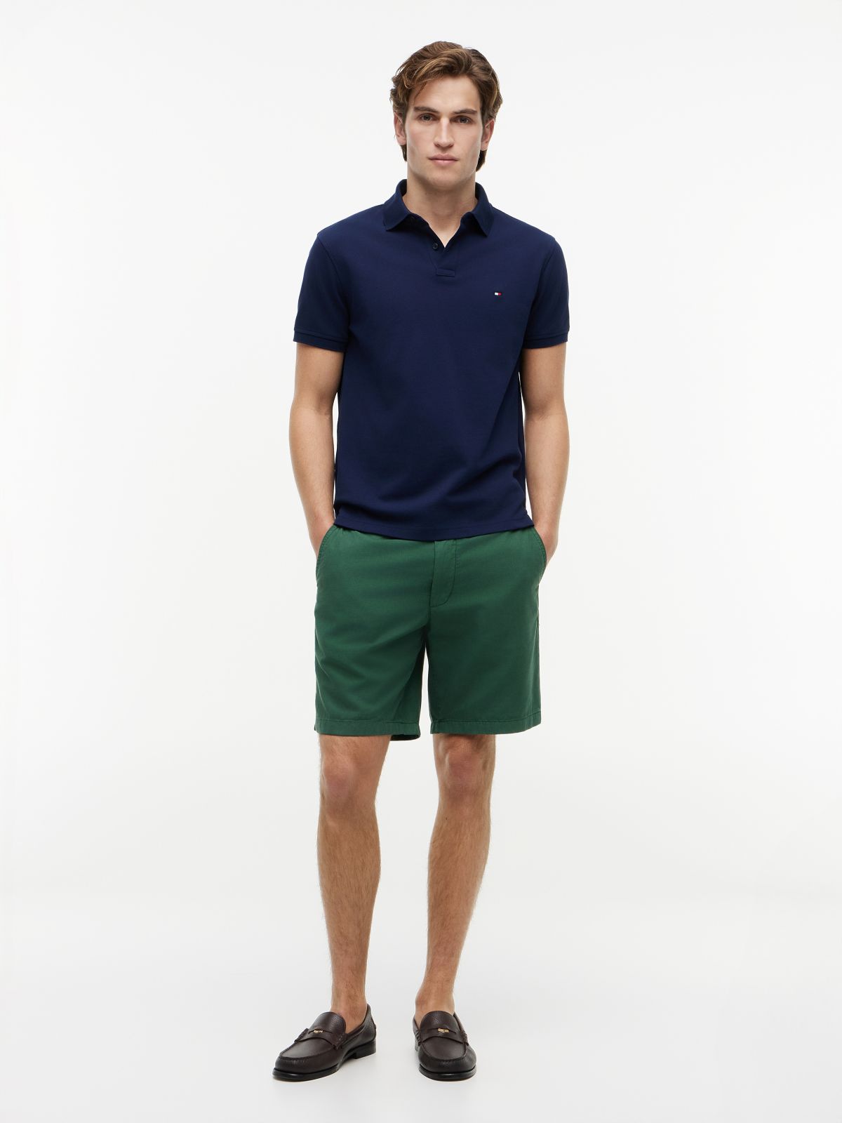 1985 Regular Fit Pique Polo Shirt — Blue