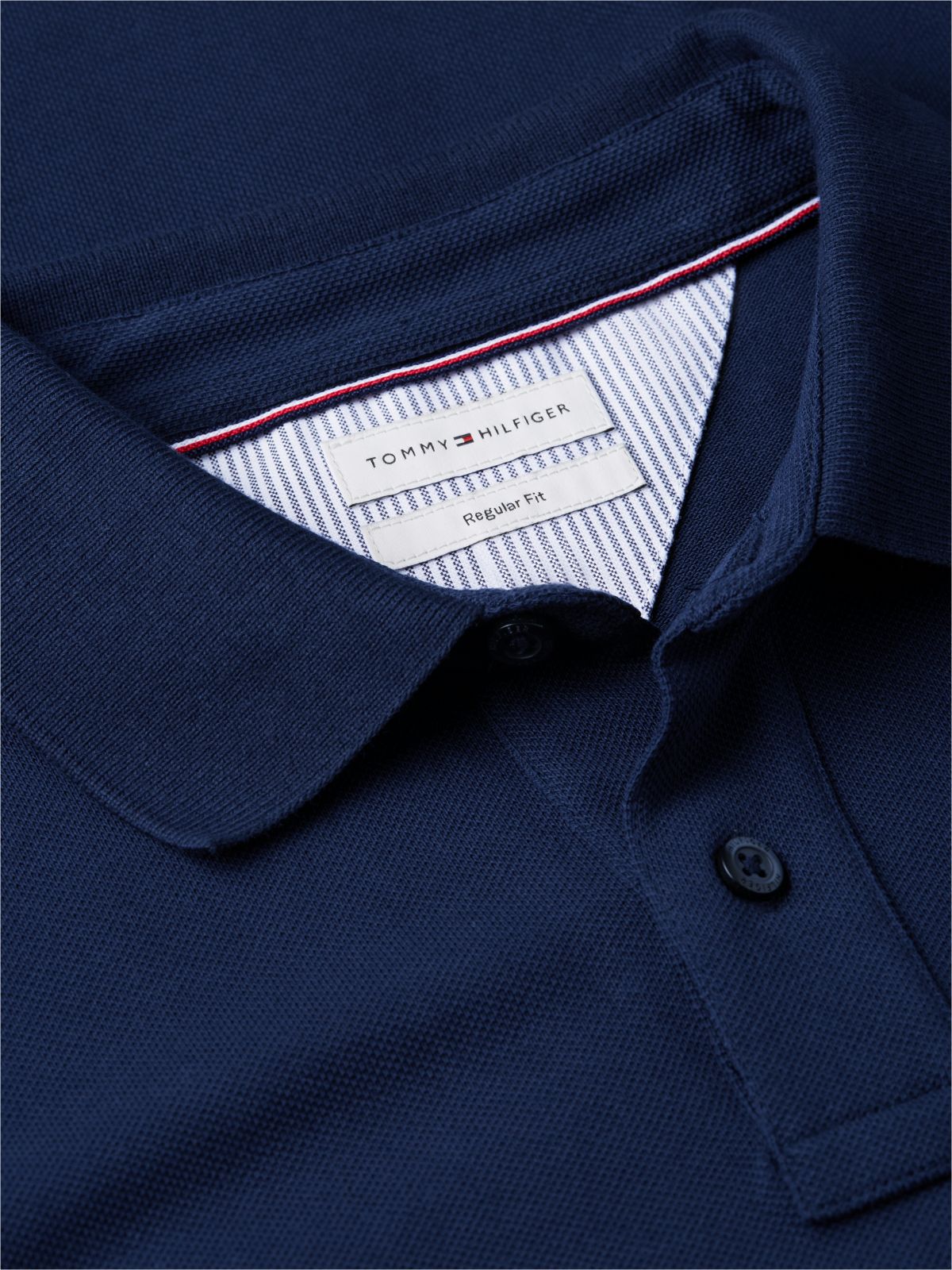 1985 Regular Fit Pique Polo Shirt — Blue