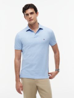 1985 Regular Fit Pique Polo Shirt — Blue 1