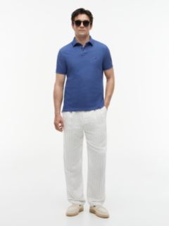 1985 Regular Fit Pique Polo Shirt — Blue 2