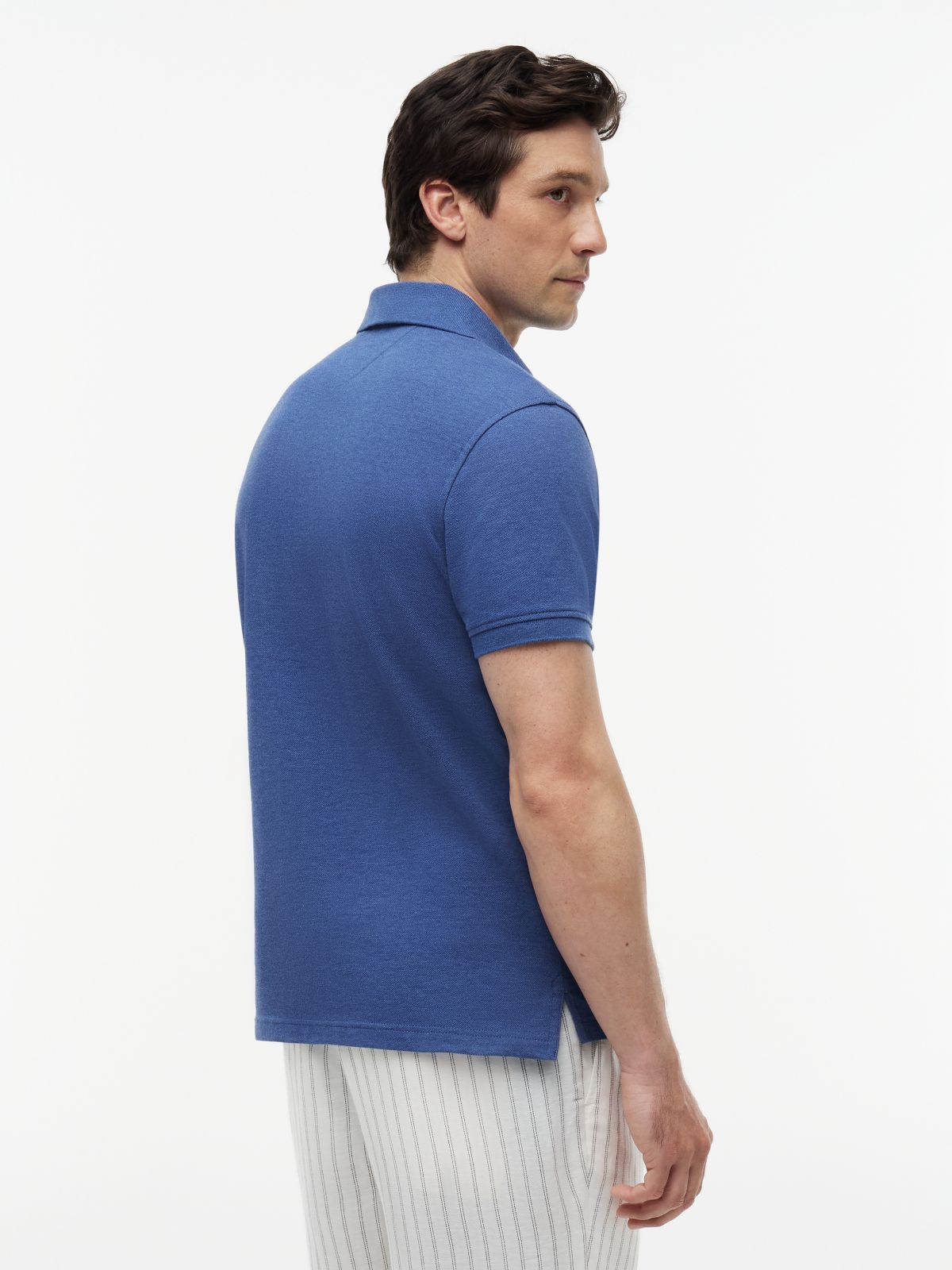 1985 Regular Fit Pique Polo Shirt — Blue