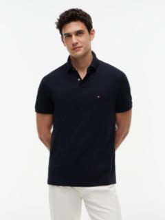 1985 Regular Fit Pique Polo Shirt — Blue 1