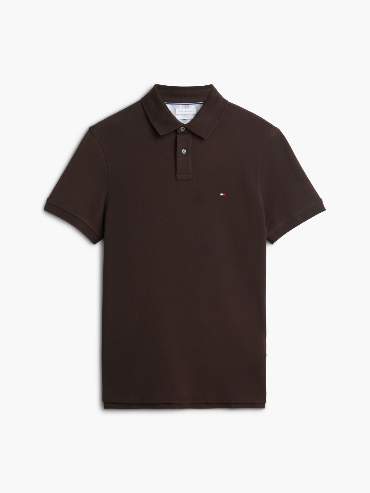 1985 Regular Fit Pique Polo Shirt — Brown