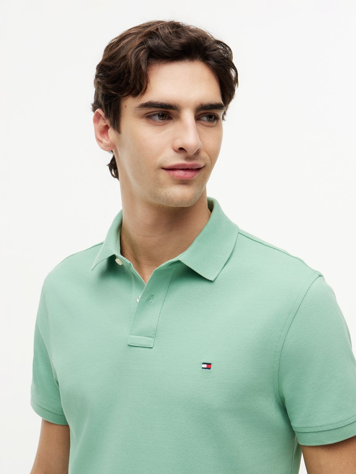 1985 Regular Fit Pique Polo Shirt — Green