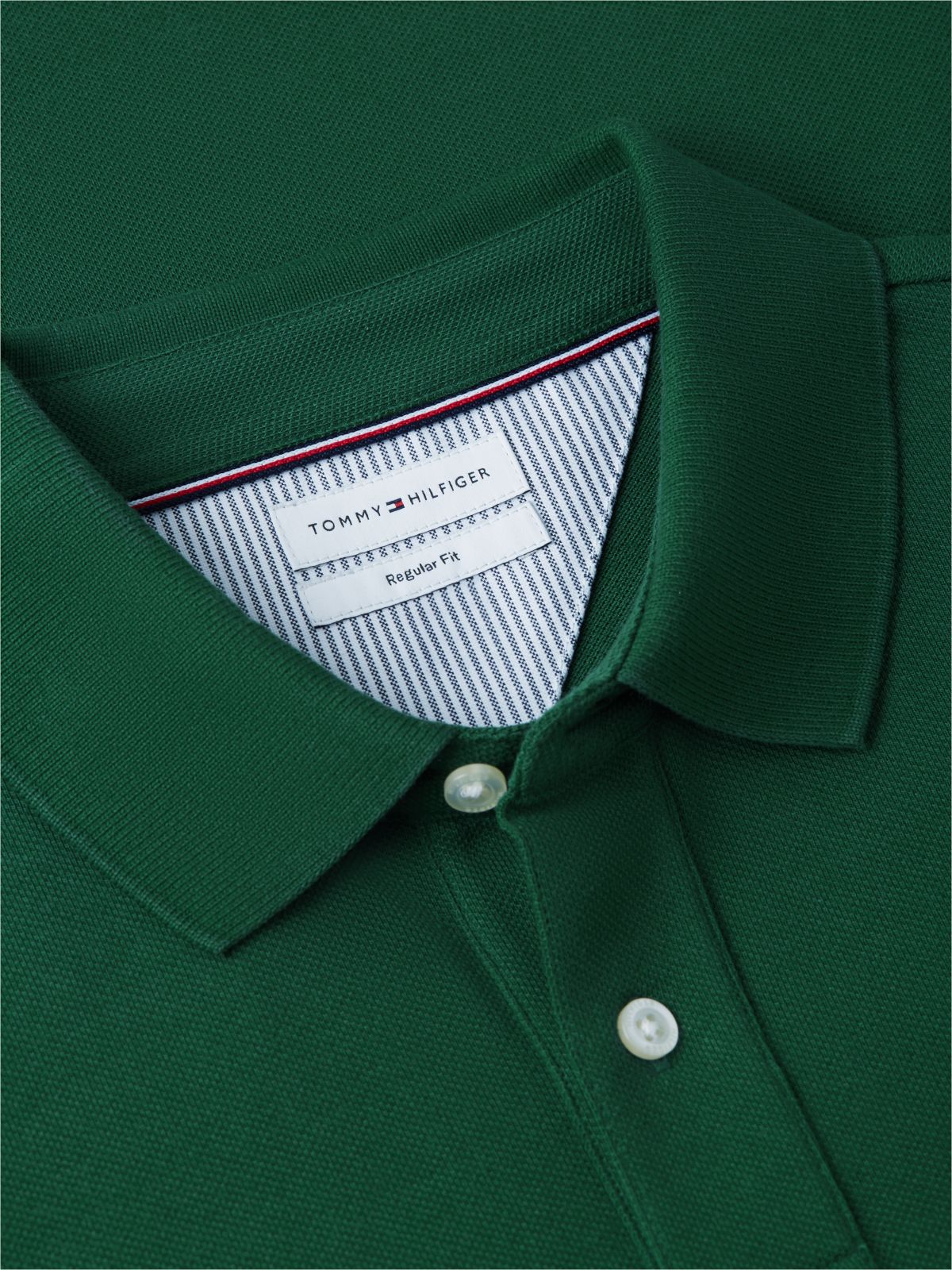1985 Regular Fit Pique Polo Shirt — Green