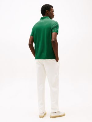 green 1985 collection regular fit polo shirt for men tommy hilfiger