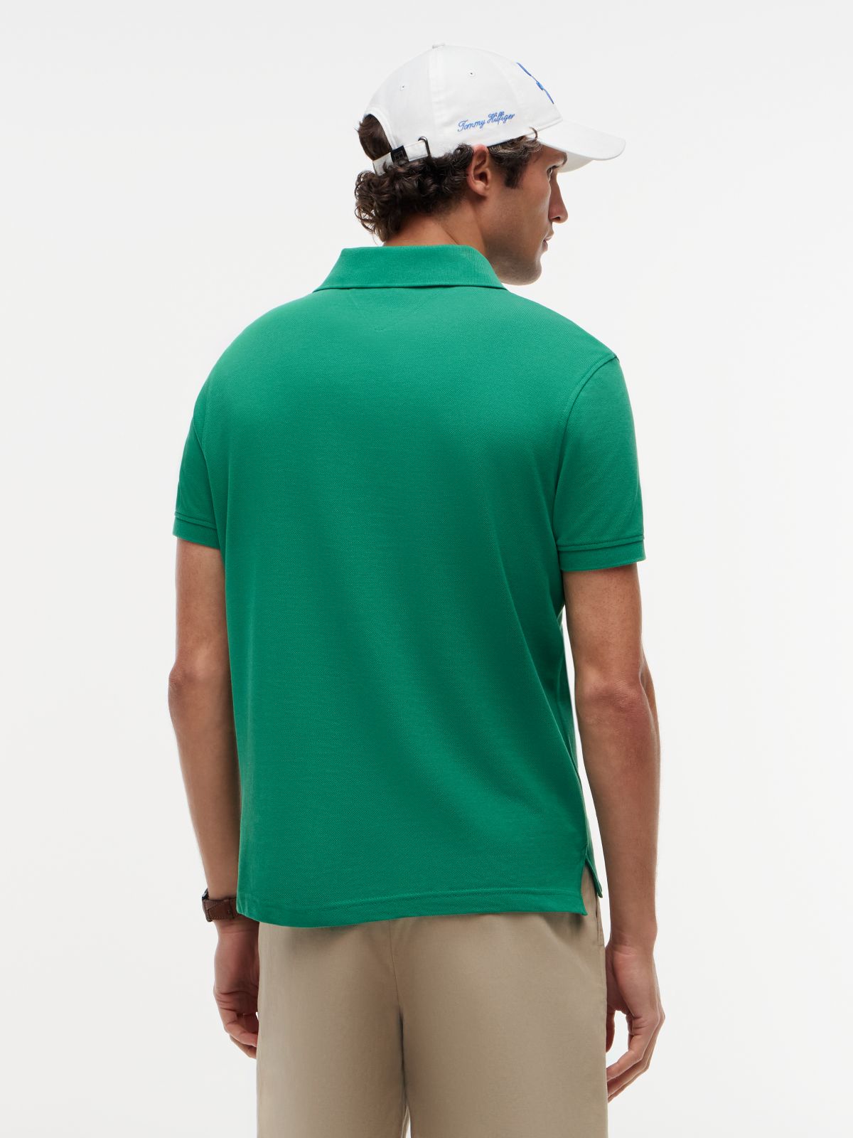 1985 Regular Fit Pique Polo Shirt — Green