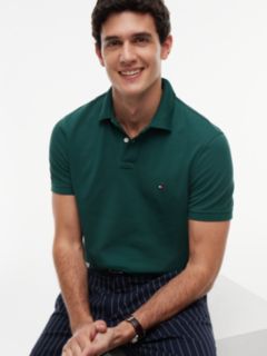 1985 Regular Fit Pique Polo Shirt — Green 3