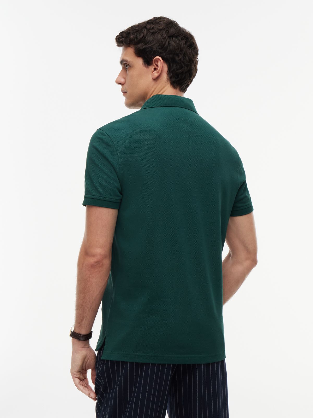 1985 Regular Fit Pique Polo Shirt — Green