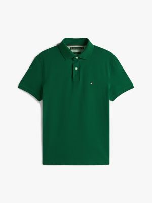green 1985 regular fit polo shirt for men tommy hilfiger
