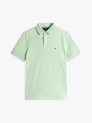 green 1985 collection regular fit polo shirt for men tommy hilfiger