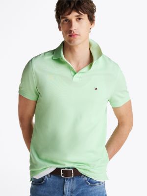 green 1985 collection regular fit poloshirt für herren - tommy hilfiger