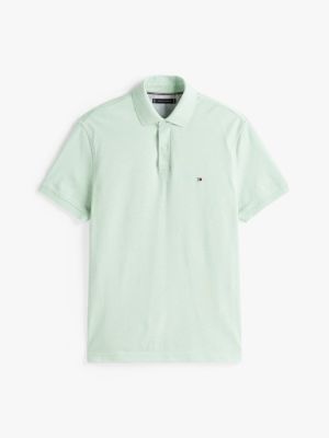 green 1985 collection regular fit polo shirt for men tommy hilfiger