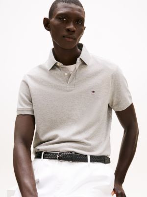 polo standard 1985 grey pour hommes tommy hilfiger