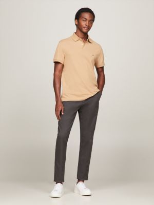brown 1985 regular fit poloshirt für herren - tommy hilfiger