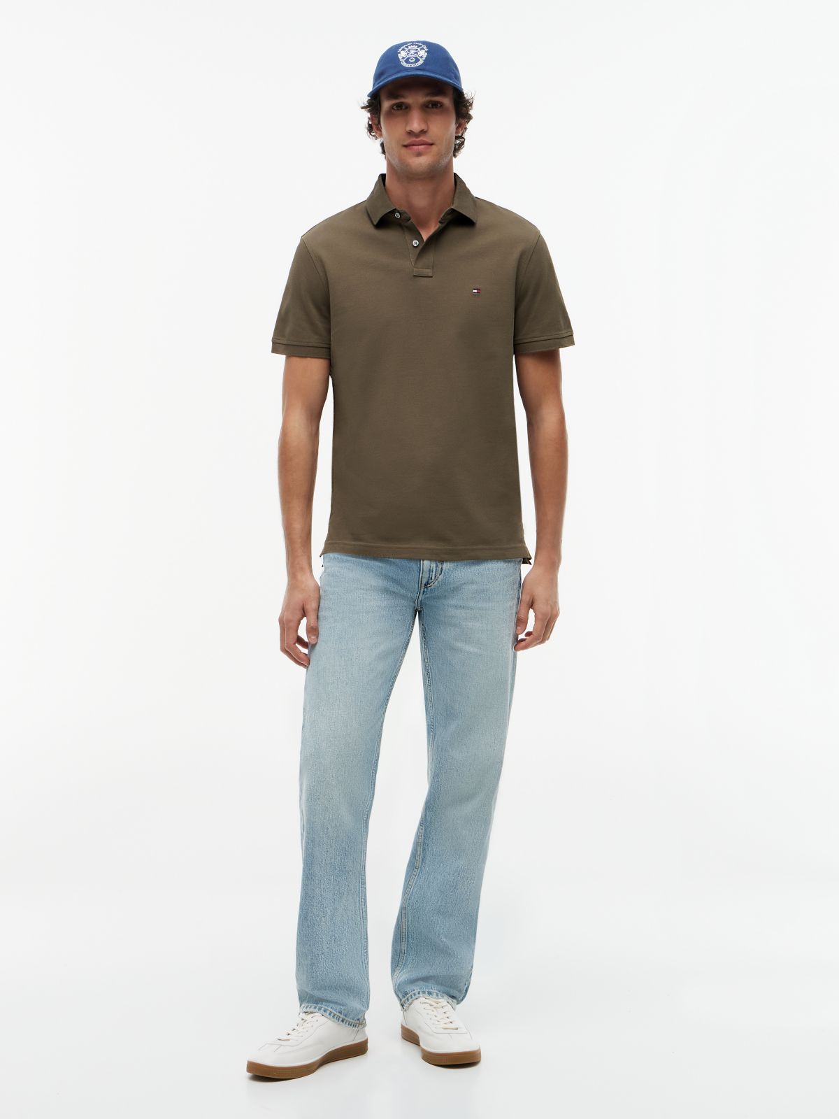1985 Regular Fit Pique Polo Shirt — Green