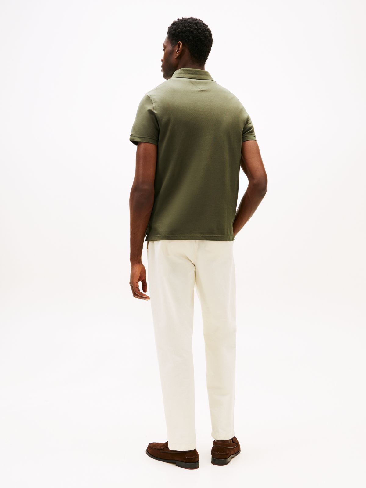 1985 Regular Fit Pique Polo Shirt — Green