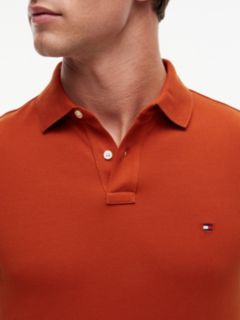 1985 Regular Fit Pique Polo Shirt — Orange 3