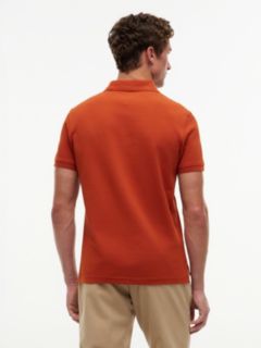 1985 Regular Fit Pique Polo Shirt — Orange 4
