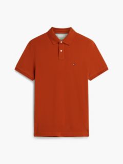 1985 Regular Fit Pique Polo Shirt — Orange 5