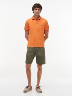 1985 Regular Fit Pique Polo Shirt — Orange 2
