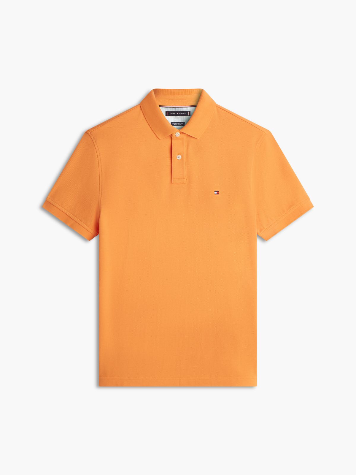 1985 Regular Fit Pique Polo Shirt — Orange