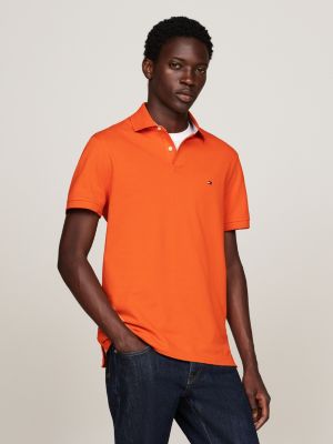 1985 Collection Regular Fit Polo Shirt Orange Tommy Hilfiger