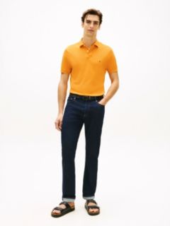 1985 Regular Fit Pique Polo Shirt — Orange 3