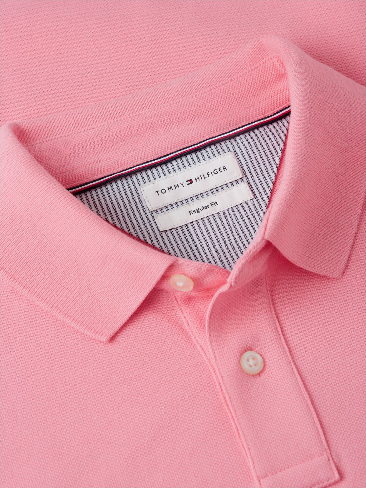 1985 Regular Fit Pique Polo Shirt — Pink
