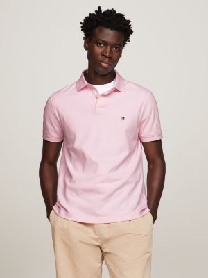 Tommy Hilfiger Polo Shirt in Pink for Men