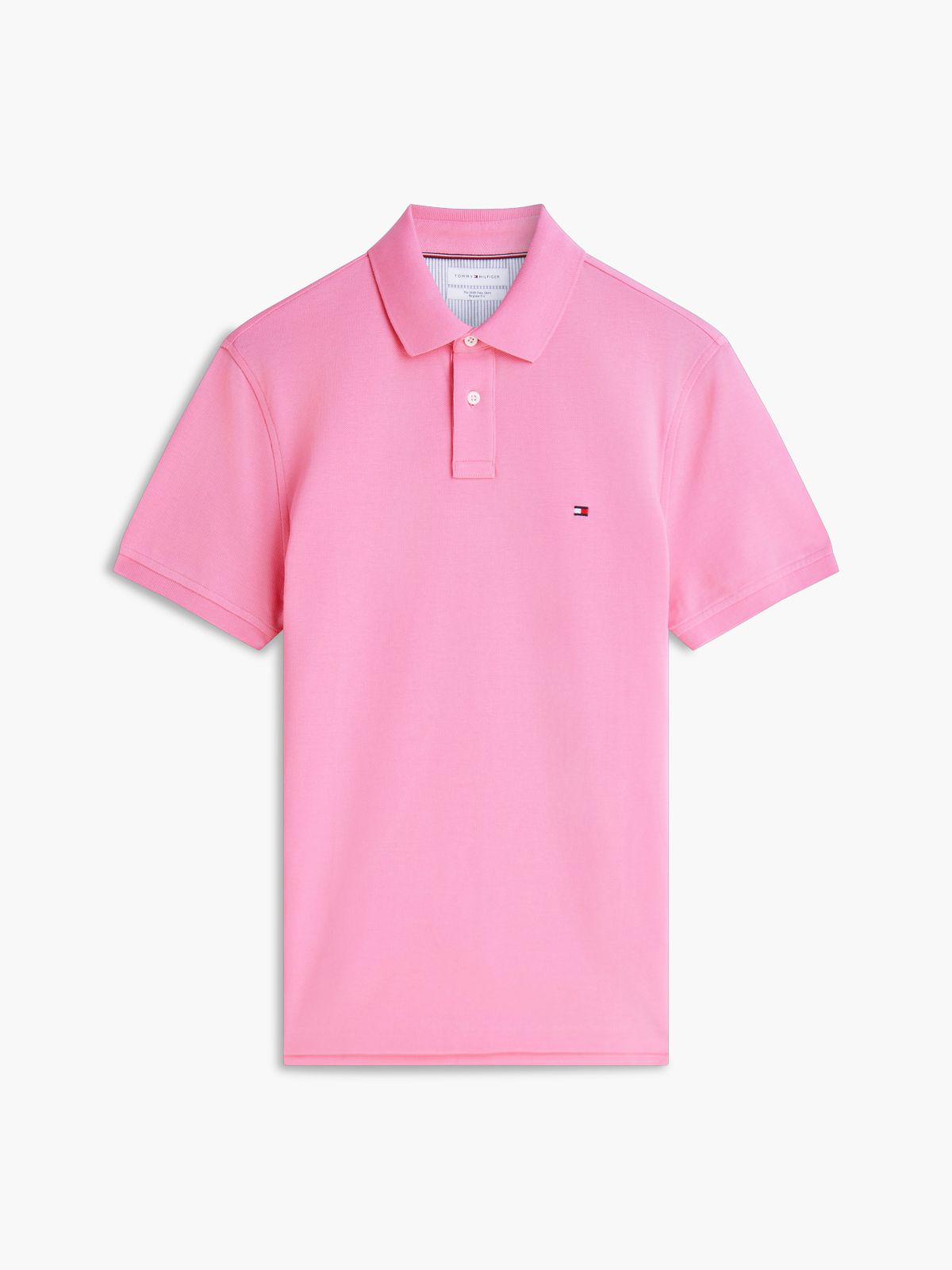 1985 Regular Fit Pique Polo Shirt — Pink